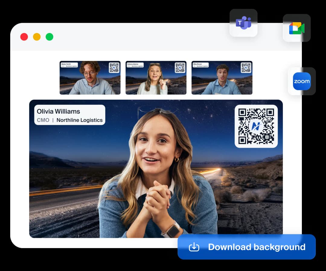 email signature second image