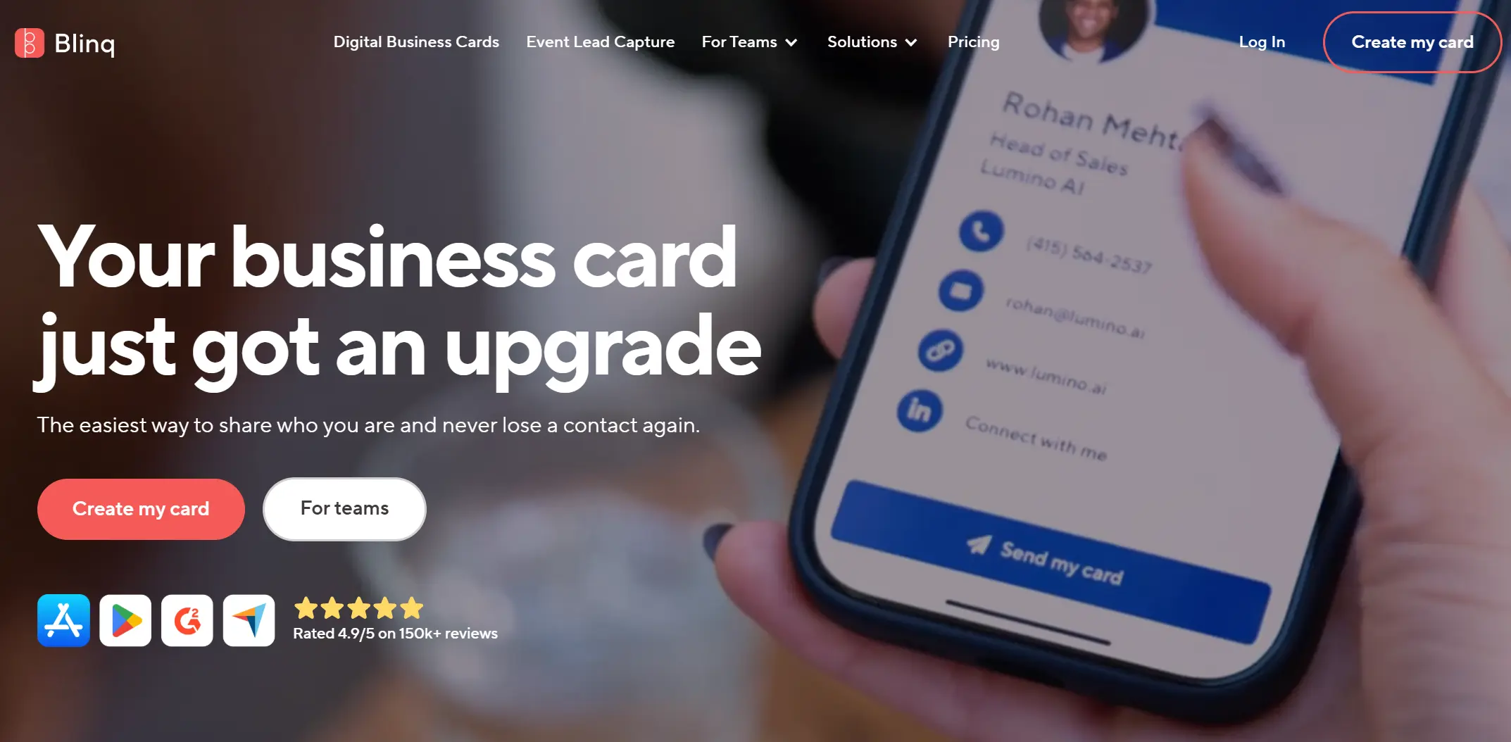 Best Digital Business Cards for Enterprises - Blinq